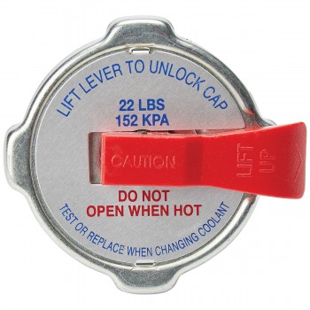 RACING LEVER RADIATOR CAP 21-25 lbs